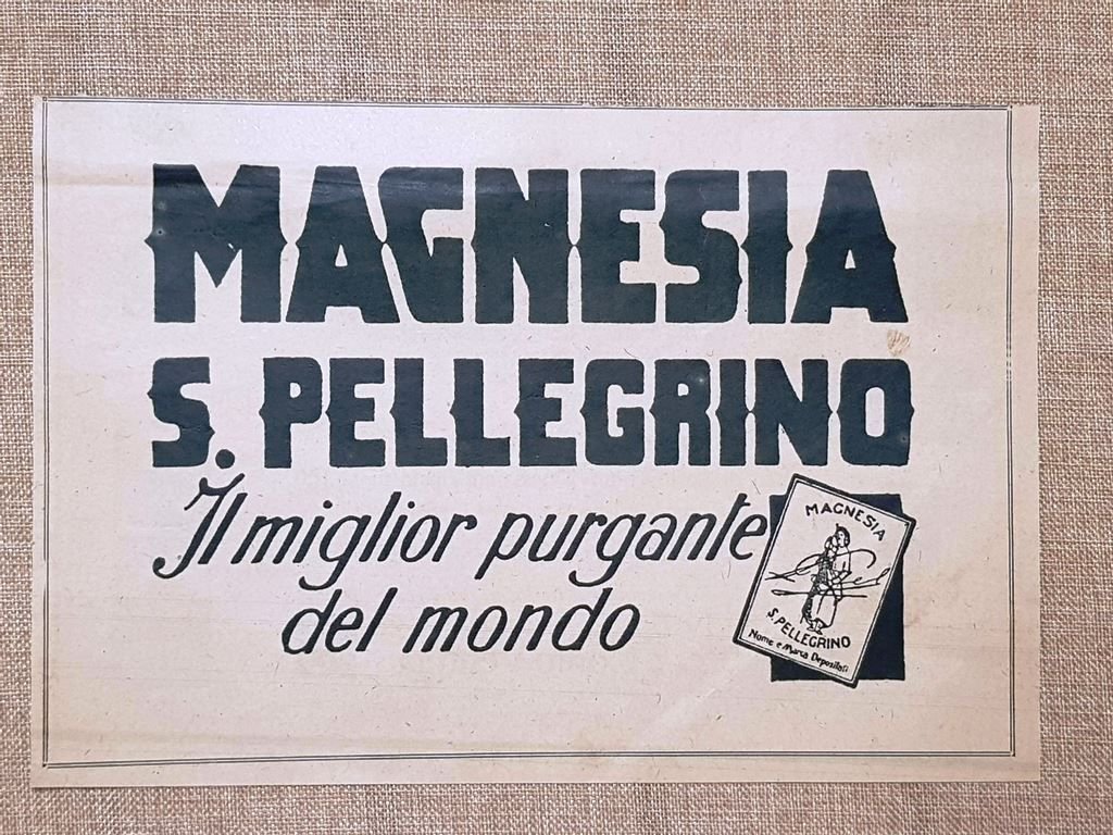 Magnesia San Pellegrino Il miglior purgante del mondo Pubblicità del …