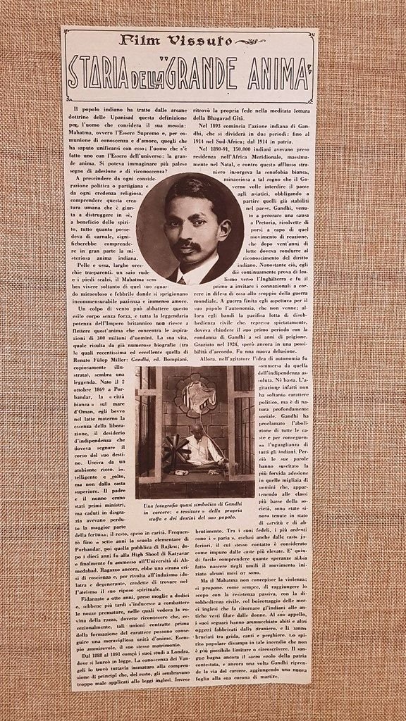 Mahatma Gandhi nel 1930 La Grande Anima che guidò l’India …