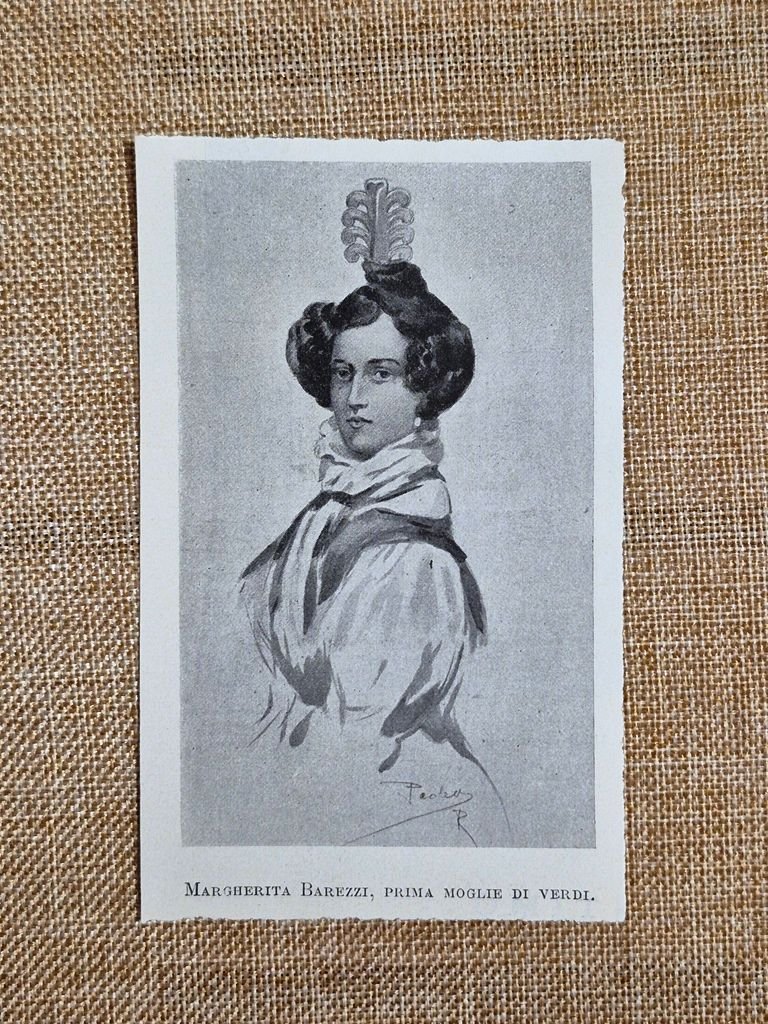 Margherita Barezzi 1814 Busseto – 1840 Milano Prima Moglie di … | Immagine principale