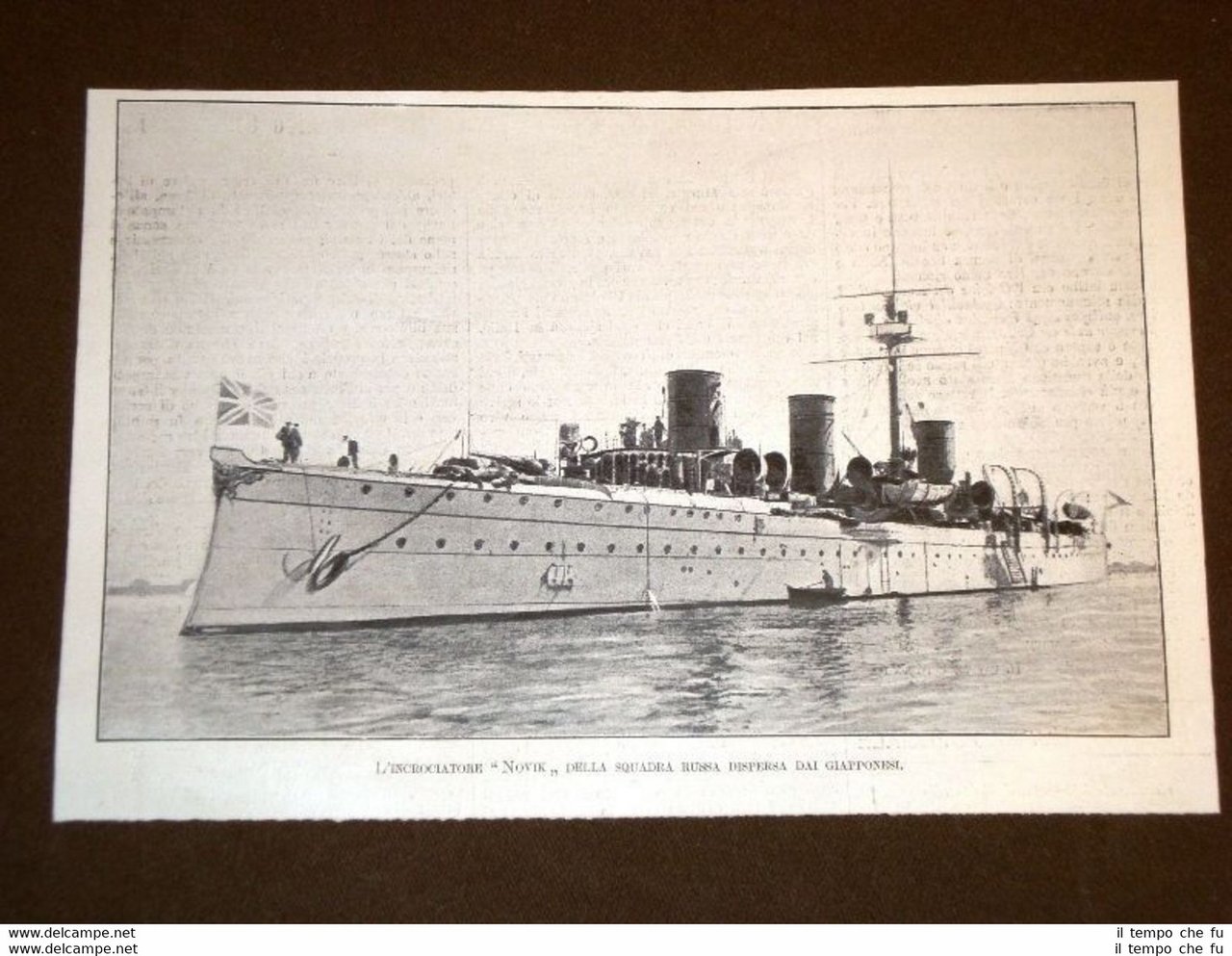 Marina di Russia nel 1904 Incrociatore Novik