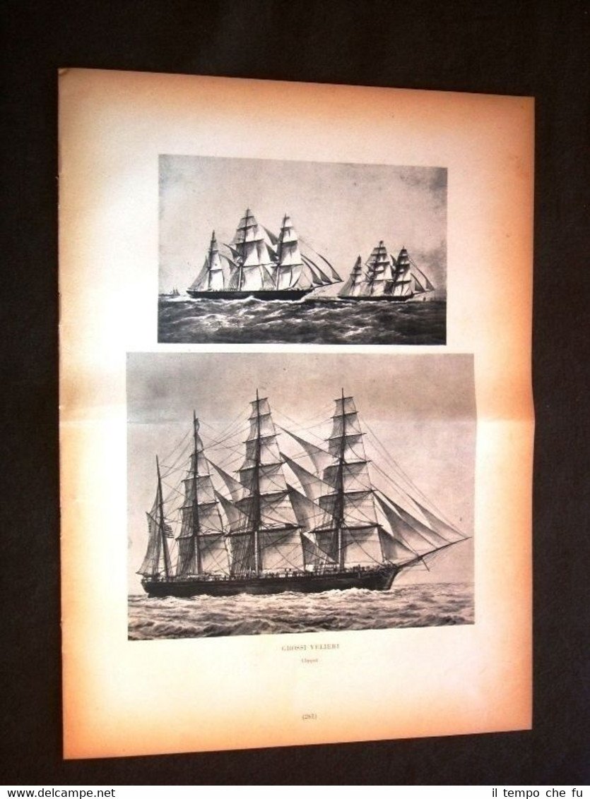 Marina nella storia Veliero Clipper e Navi