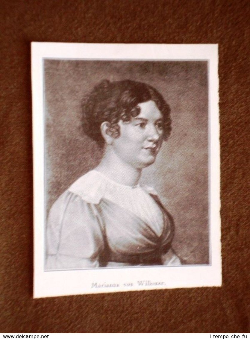 Marina von Willemer + Compositore Charles Gounod di Parigi