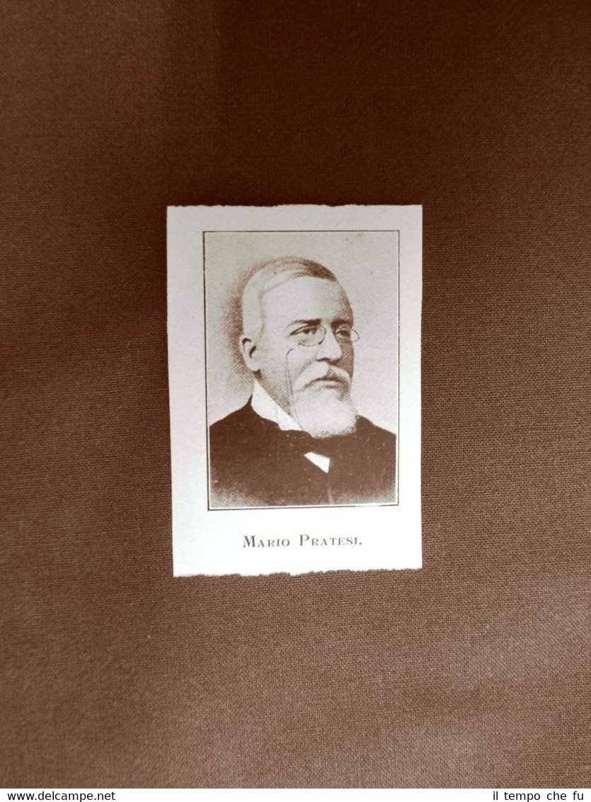 Mario Pratesi Scrittore Santa Fiora 11 novembre 1842 – Firenze, …