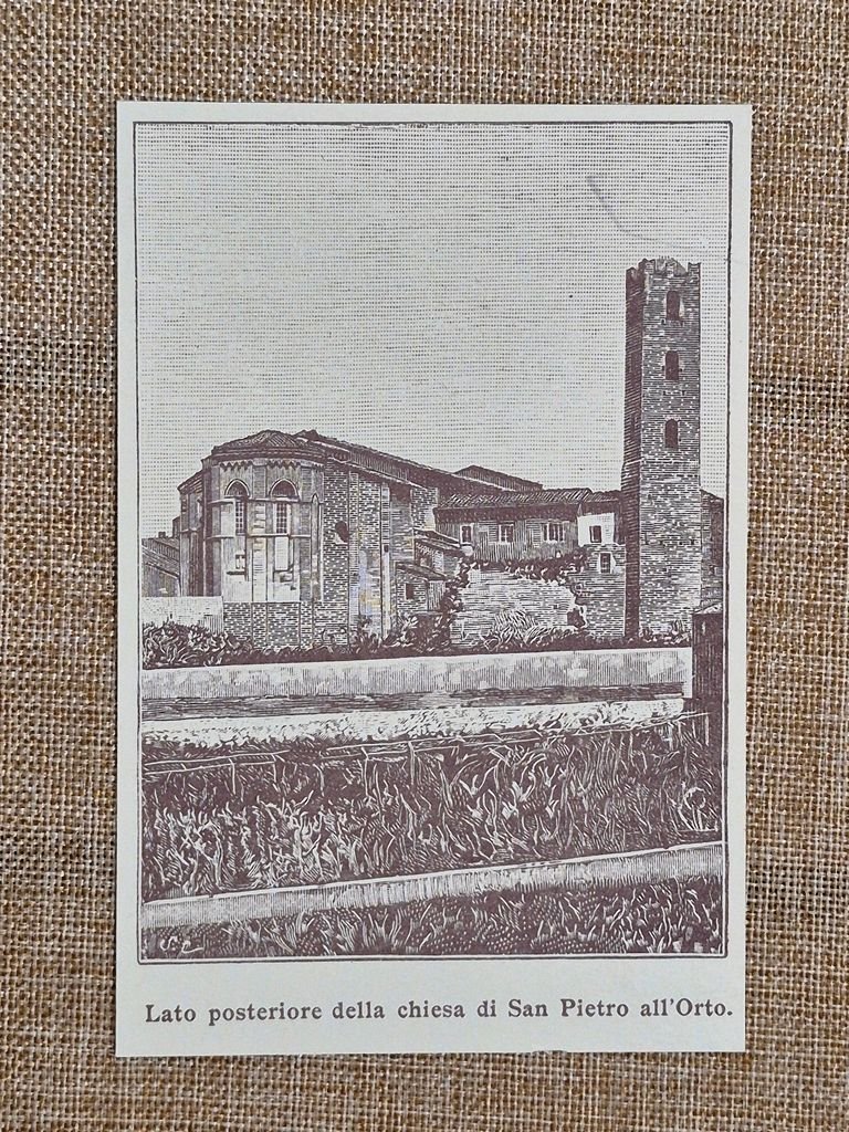 Massa Marittima 800 Lato posteriore Chiesa San Pietro all'Orto Grosseto …