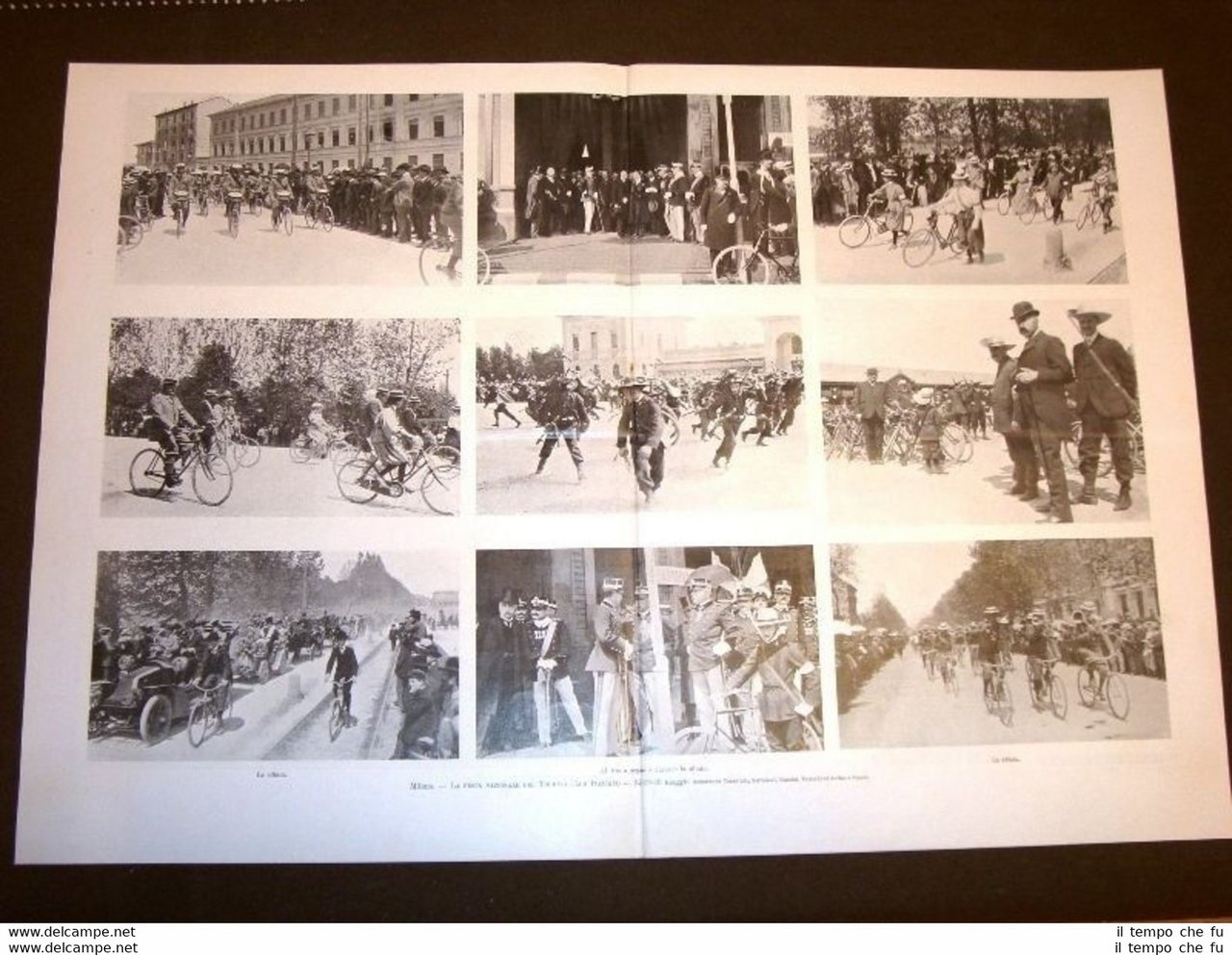 Milano 27-28-29 Maggio 1906 Festa Touring Club Italiano Sfilata Tiro …