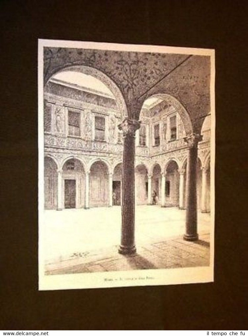 Milano Il Cortile di Casa Ponti | Immagine principale