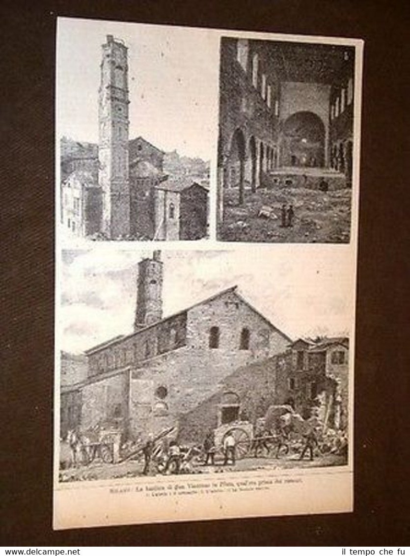 Milano La Basilica di San Vincenzo in Prato