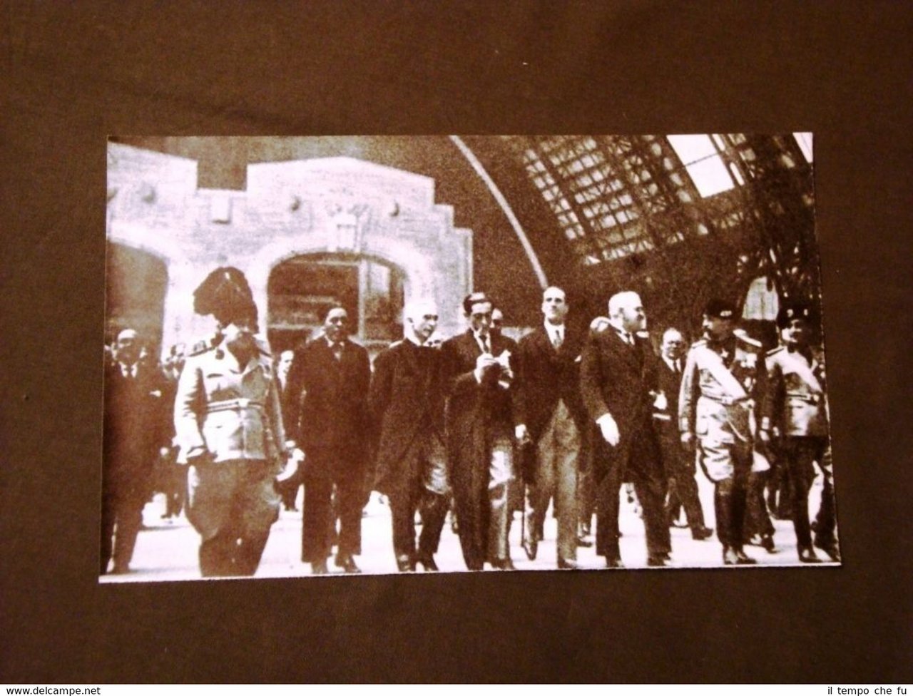 Milano negli anni '30 Costanzo Ciano e Starace all'inaugurazione nuova …