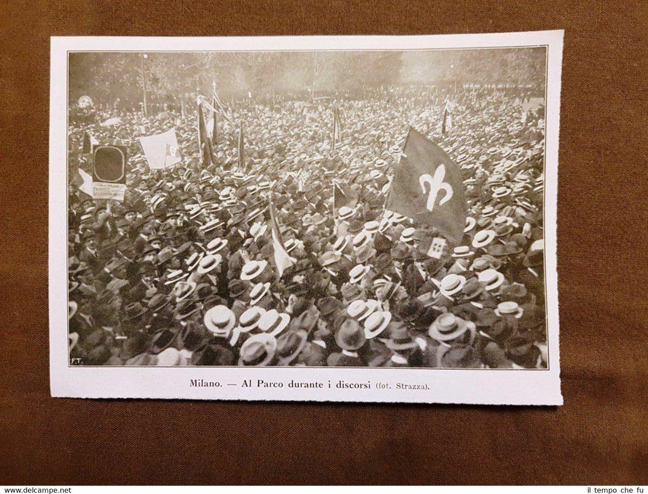 Milano nel 1915 Al Parco durante i discorsi Lombardia WW1 …