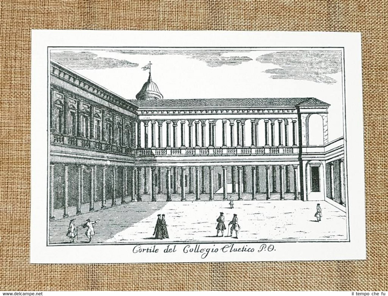 Milano nel 700 Cortile dell'Archivio di Stato Lombardia Marc'Antonio Dal …