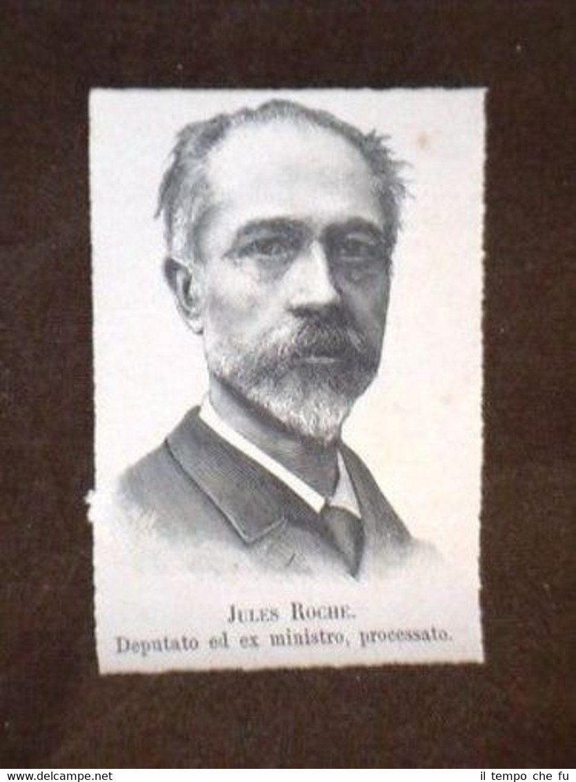 Ministro Jules Roche Scandalo Taglio Canale di Panama