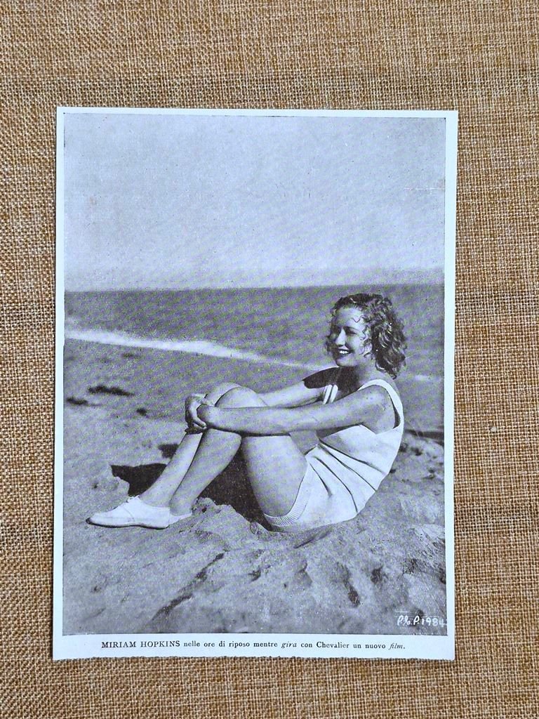 Miriam Hopkins nel 1933 1902 Savannah 1972 New York Attrice …