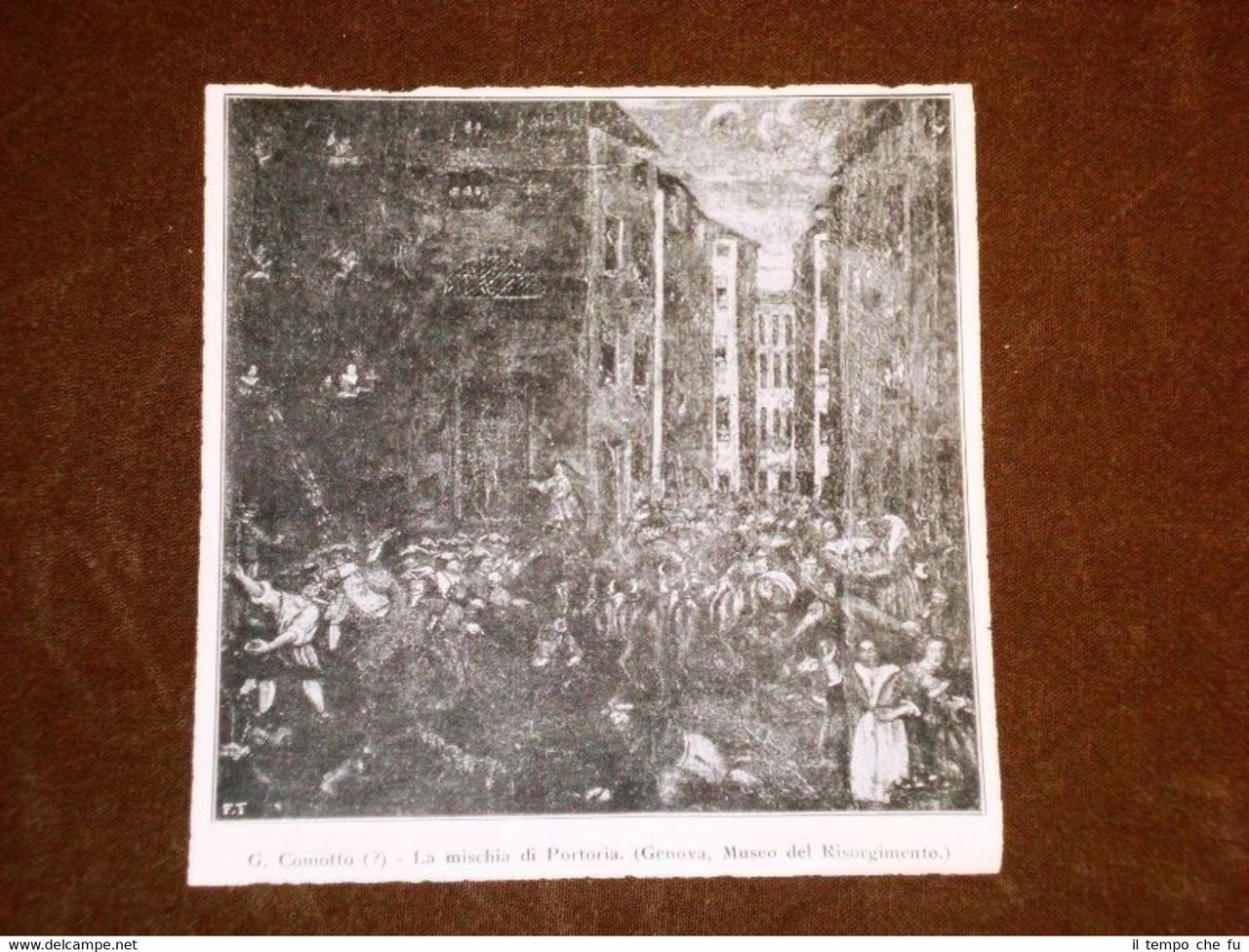 Mischia di Portoria Giovan Battista Perasso o Giambattista o Balilla …