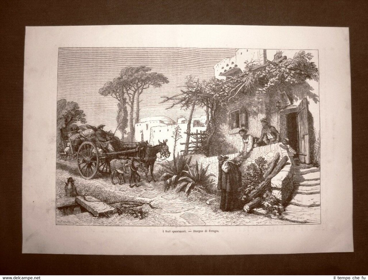 Moda e costume a Napoli nel 1863 I frati questuanti …