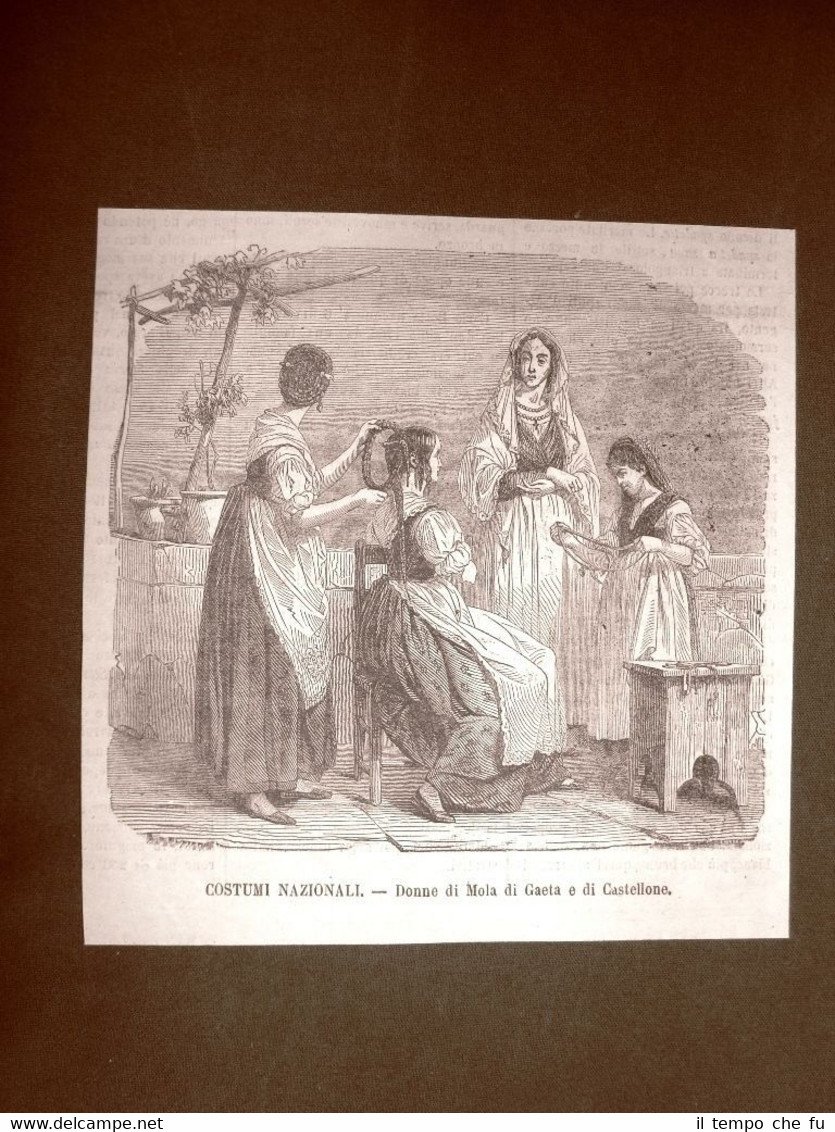 Moda e costume Donne di Mola di Gaeta e di …