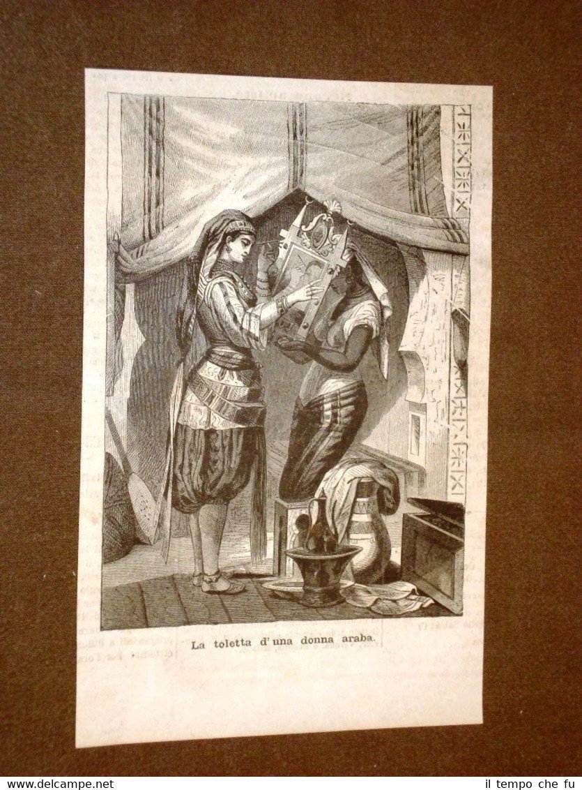 Moda e costume in Arabia nel 1877 La toletta di …