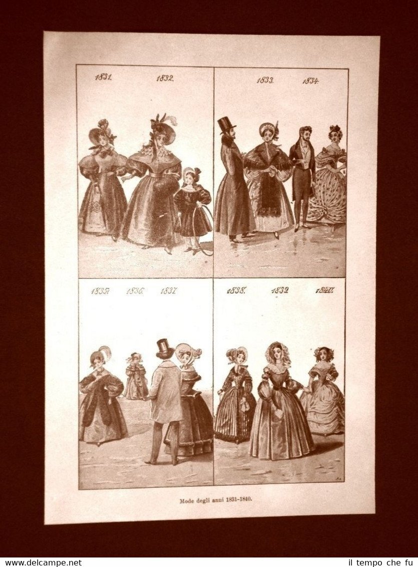 Moda e costume in Italia tra il 1831 ed il …