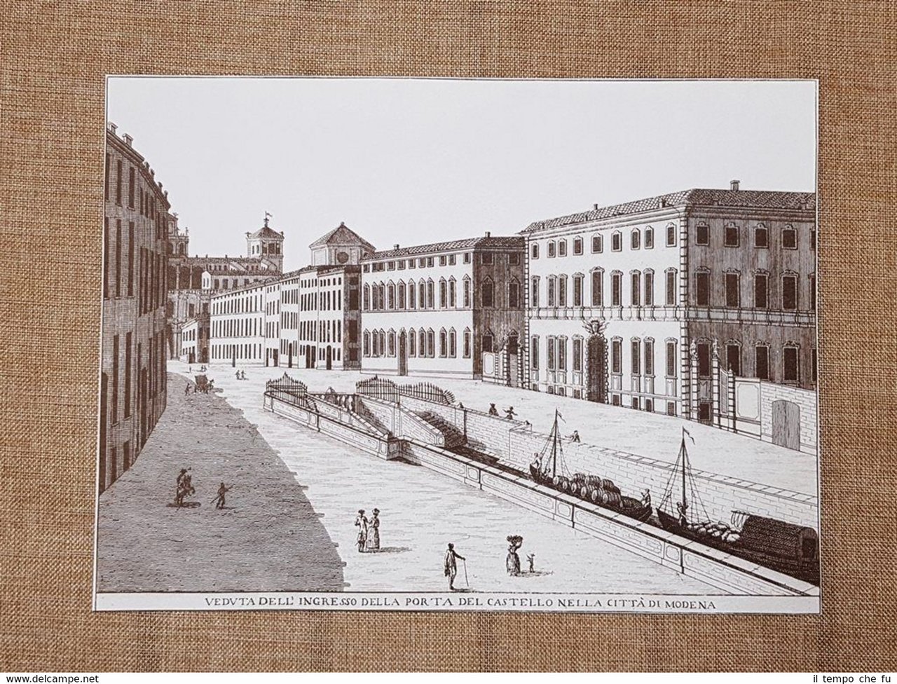 Modena nel 1789 Ingresso dalla Porta del Castello Emilia R. …