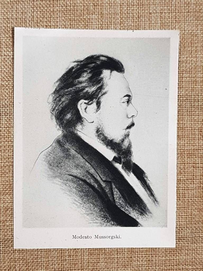 Modest Mussorgsky 1839 – 1881 Compositore Russo Boris Godunov Quadri …