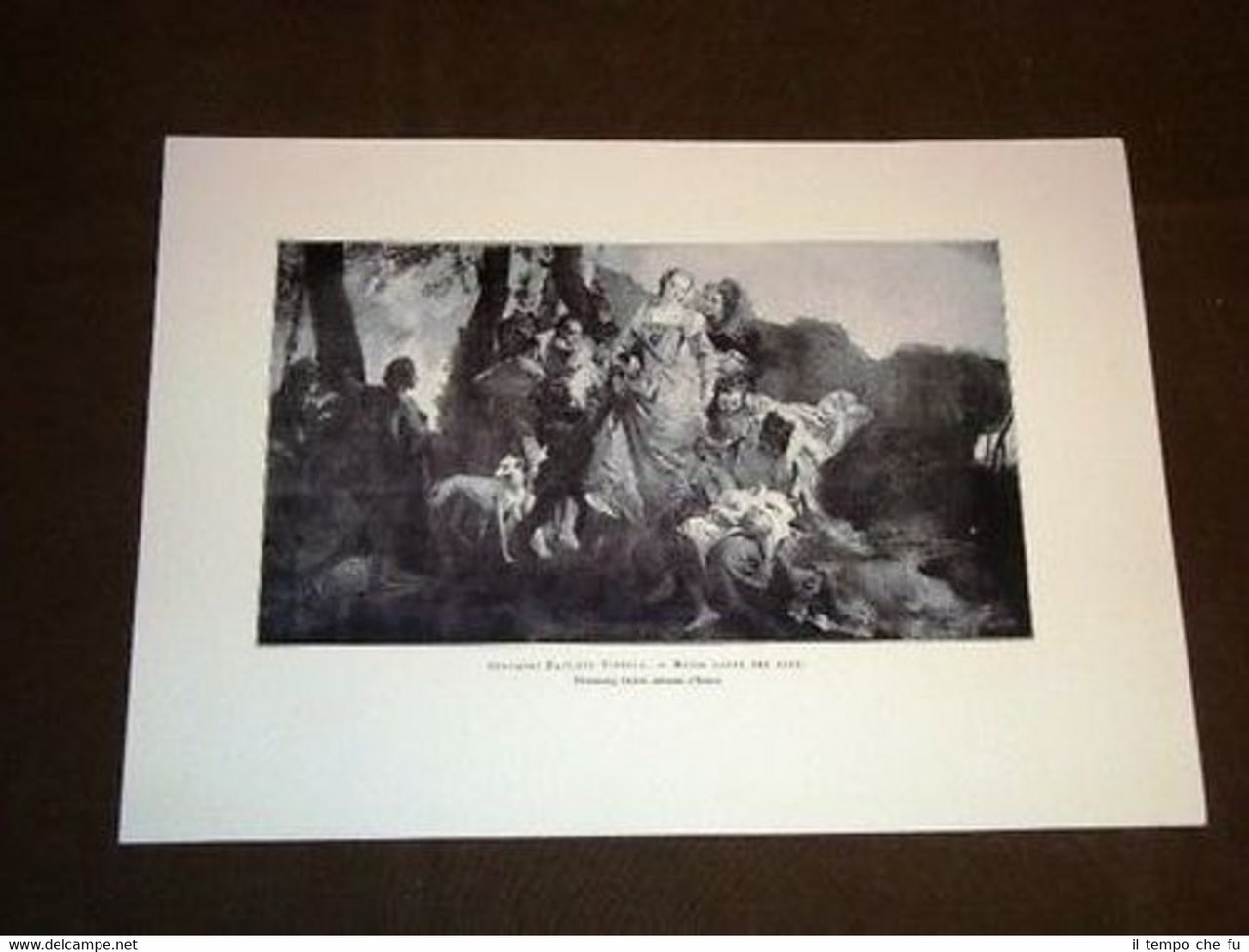 Moise sauvé des eaux Ritrovamento di Mosè - Tiepolo