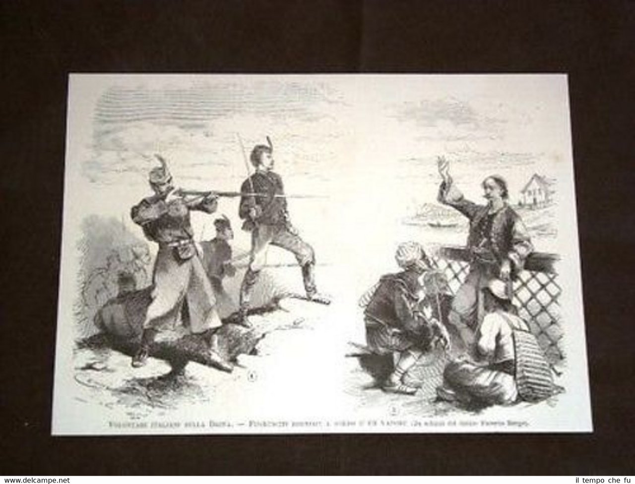 Montenegro Volontari Italiani sulla Drina e Bosniaci