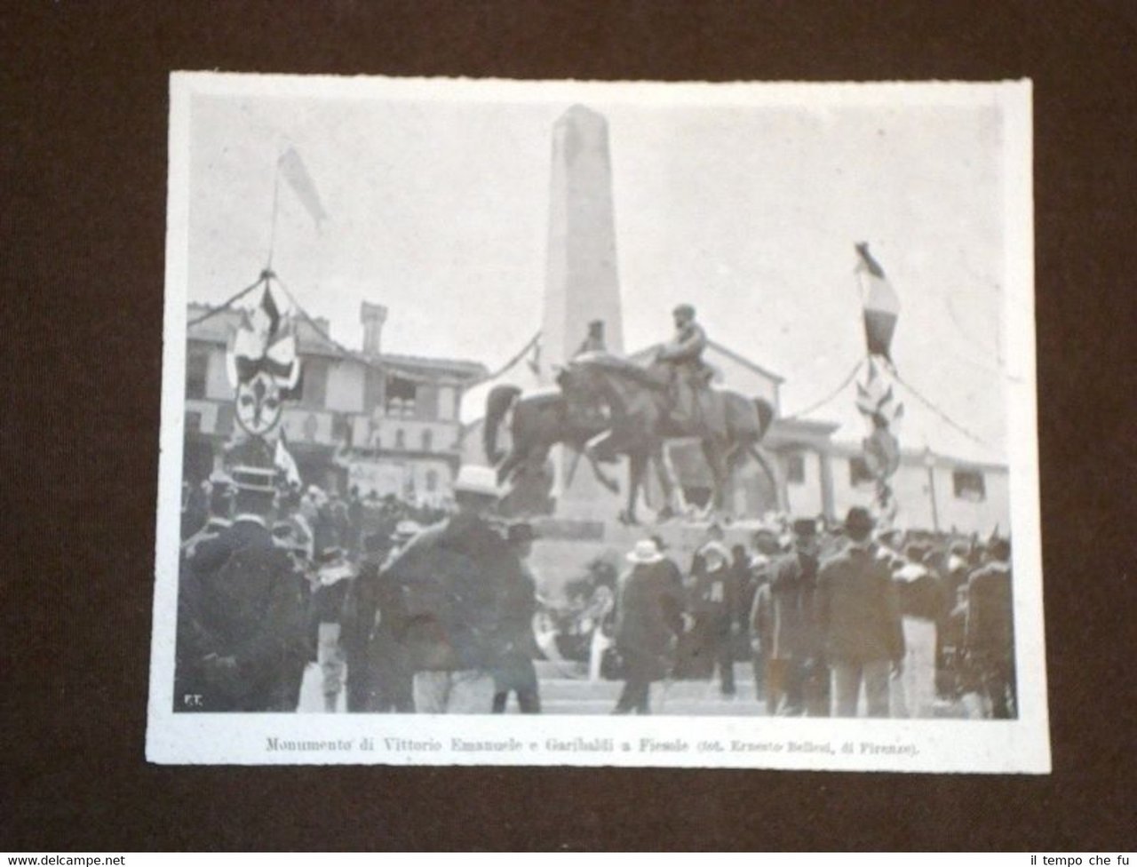 Monumento a Re Vittorio Emanuele e Garibaldi Inaugurato nel 1906 …