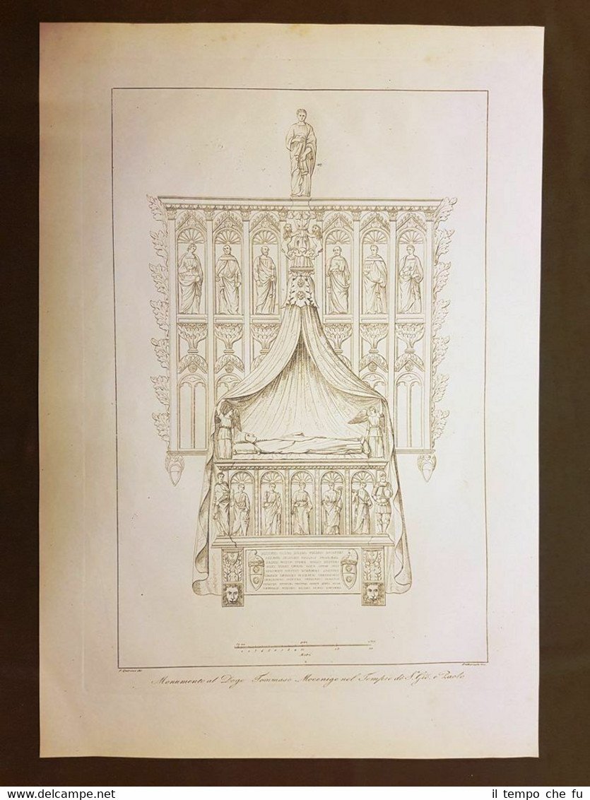 Monumento al Doge Tommaso Mocenigo Tempio Chiesa San Giovanni Paolo …