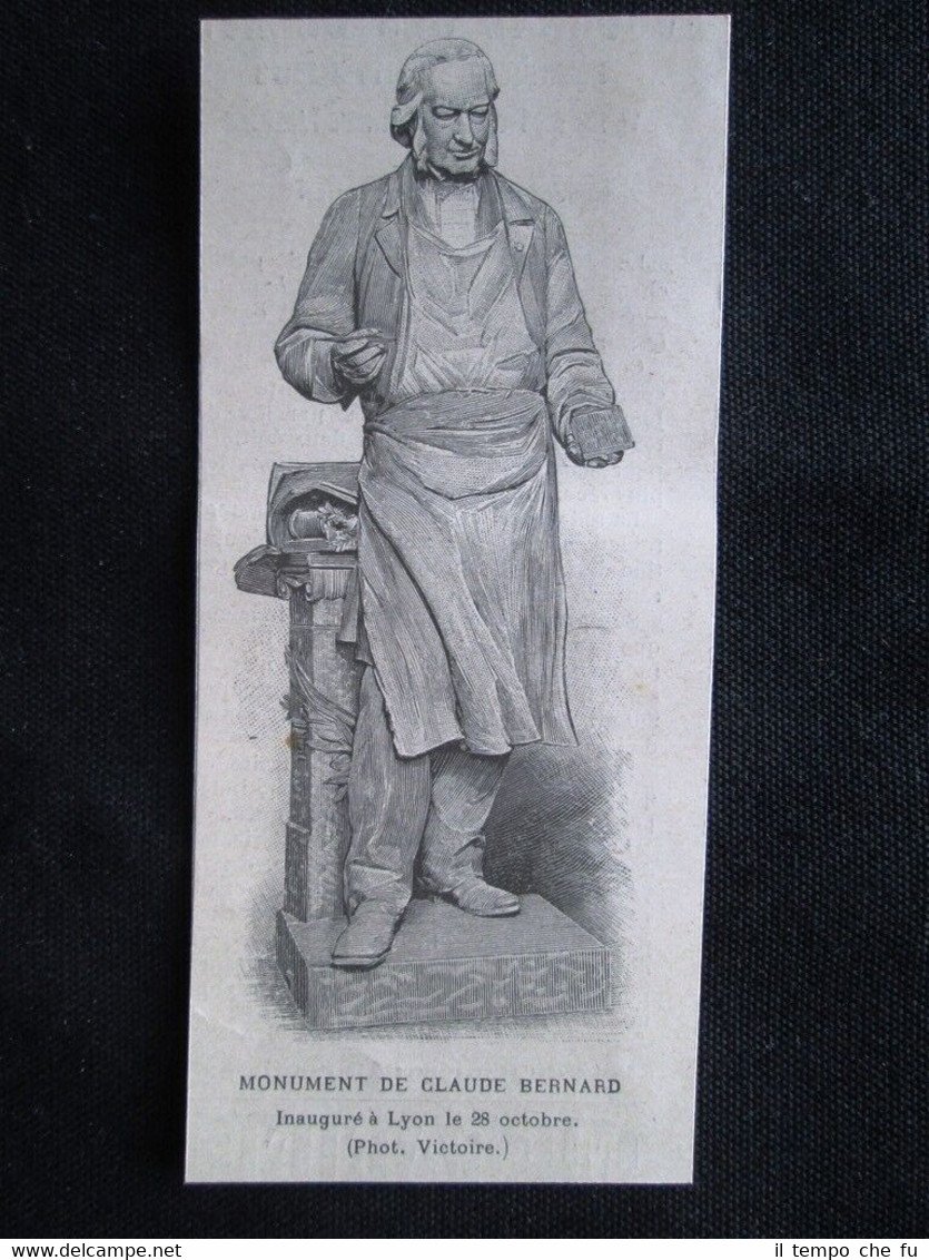 Monumento di Claude Bernard - Inaugurato a Lione il 28 … | Immagine principale