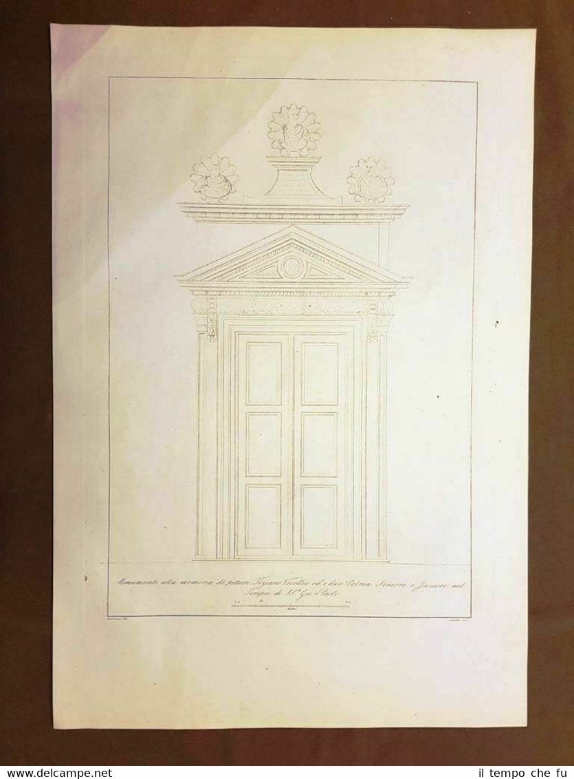 Monumento Vecellio e Jacopo Palma giovane vecchio S.Giovanni Paolo Venezia …