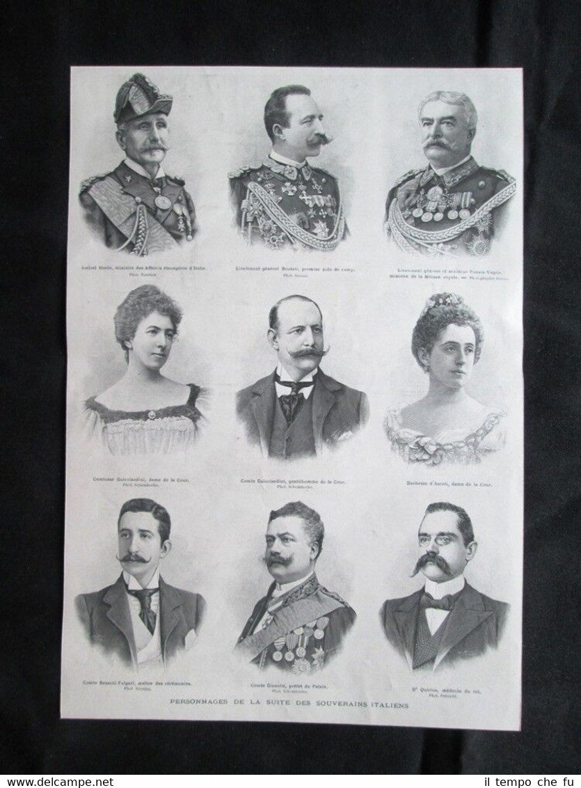 Morin,Brusati,Ponzio Vaglia,Guicciardini+Abbazia Hautecombe Stampa del 1903