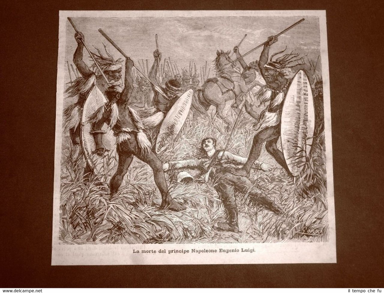 Morte Principe Napoleone Eugenio Luigi Giovanni Giuseppe Bonaparte nel 1879 | Immagine principale