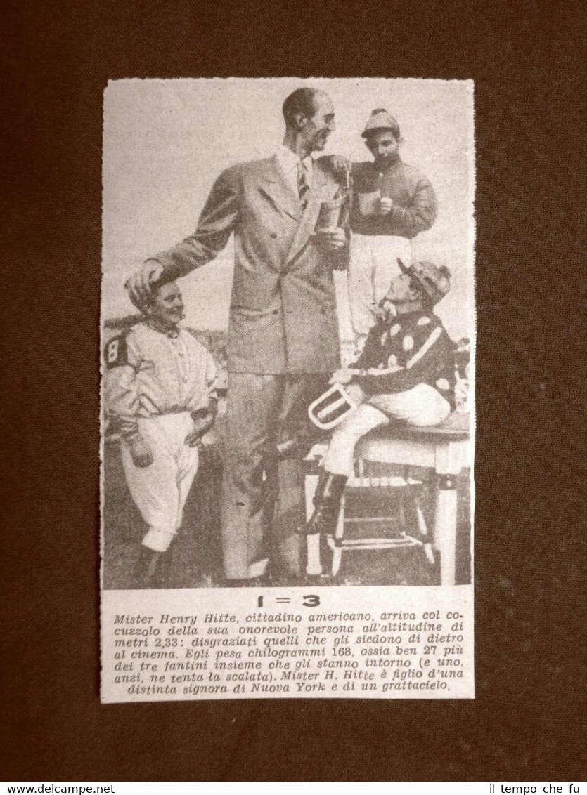 Mr Henry Hitte di New York nel 1945 Alto metri … | Immagine principale