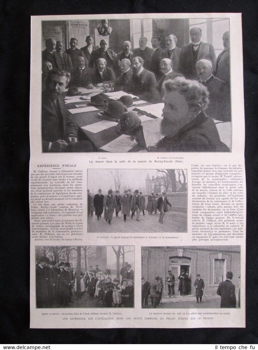 Municipio di Rochy-Condé per il progetto di imposta sul reddito …