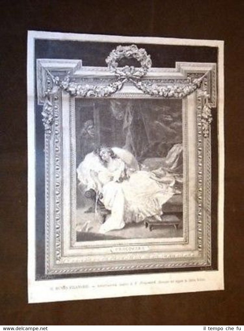 Museo Filangeri Aspettazione Quadro di F. Fragonard