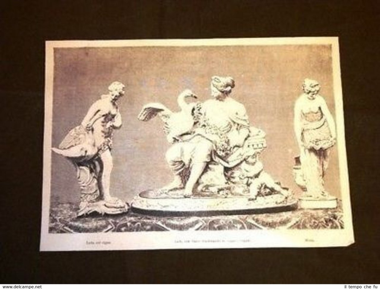 Museo Filangeri Leda con Cigno, con Giove e Ninfa