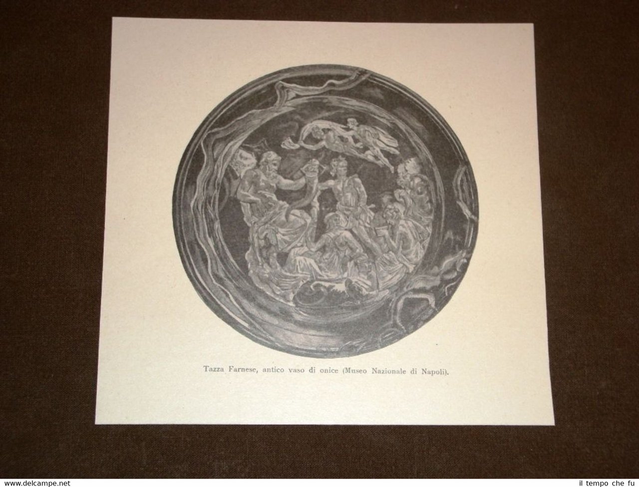 Museo Nazionale di Napoli Tazza Farnese Antico vaso di onice