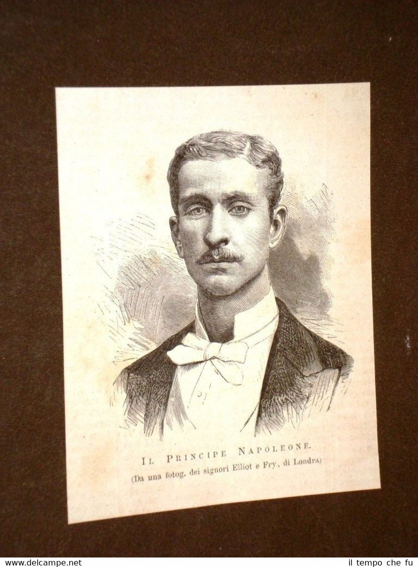 Napoleone Eugenio Luigi Giovanni Giuseppe Bonaparte nel 1876 Napoleone IV