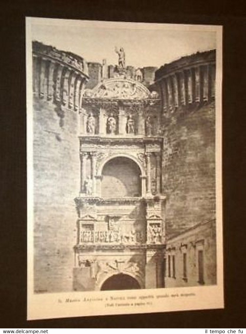 Napoli Castel Nuovo o Maschio Angioino dopo il restauro