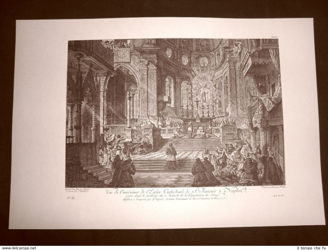 Napoli Cattedrale San Gennaro liquefazione sangue Voyage Pittoresque Saint Non | Immagine principale