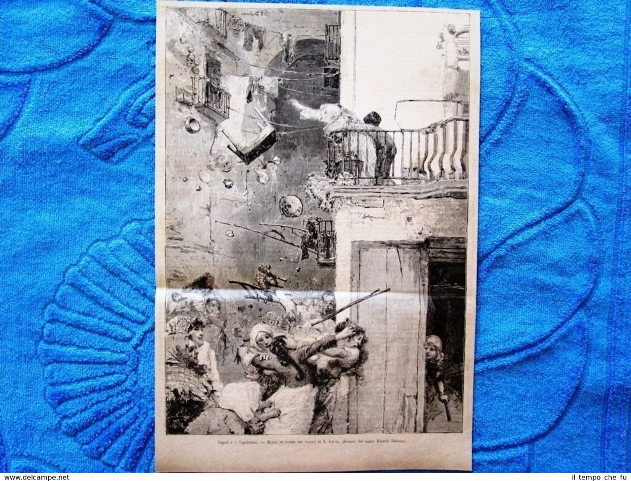 Napoli e i Napoletani 1882 - Rissa di donne nei …