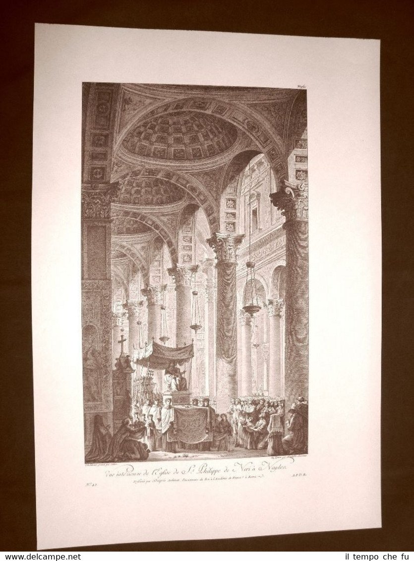 Napoli Interno della Chiesa di San Filippo Neri Voyage Pittoresque … | Immagine principale