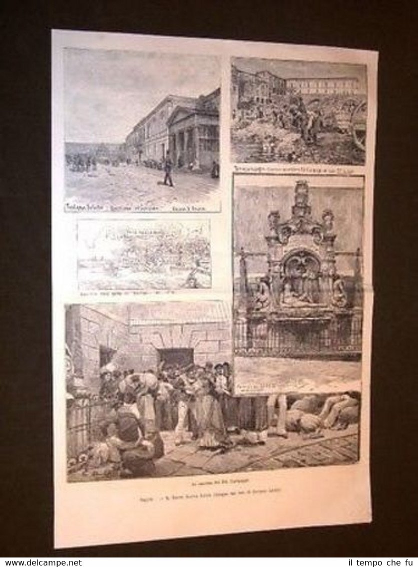 Napoli Rione Santa Lucia Sebeto Caserma Regi equipaggi