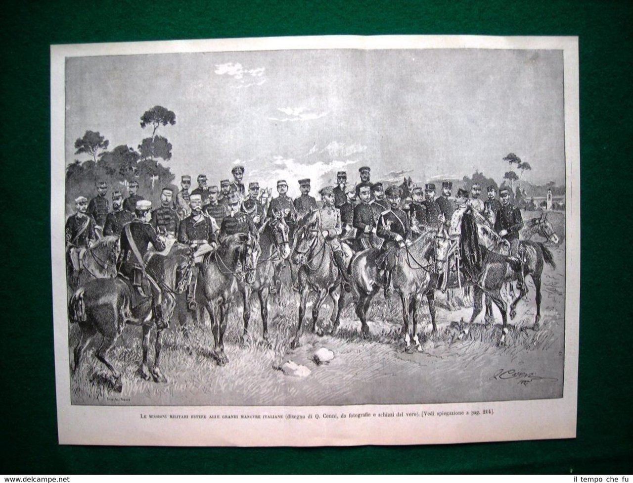 Nel 1885 le missioni militari estere alle grandi manovre italiane | Immagine principale