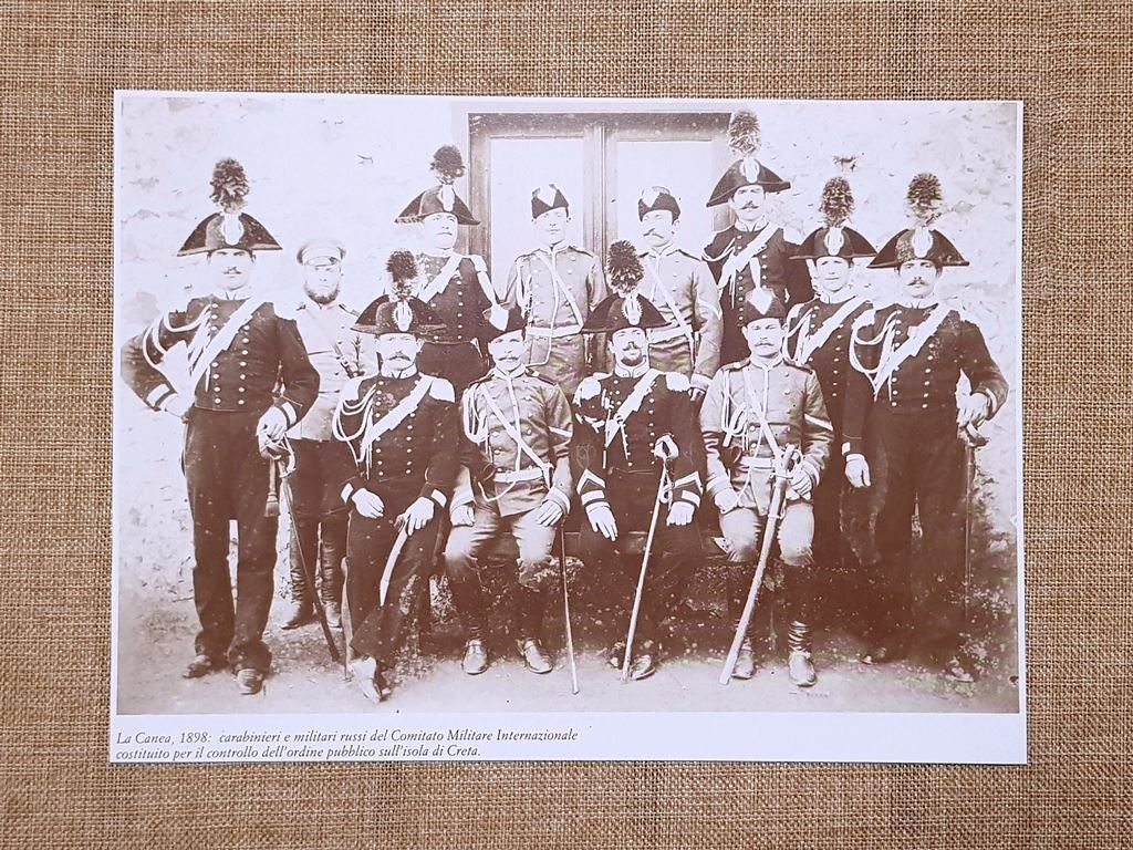 Nel 1898 La Canea Carabinieri e militari russi per l’ordine …
