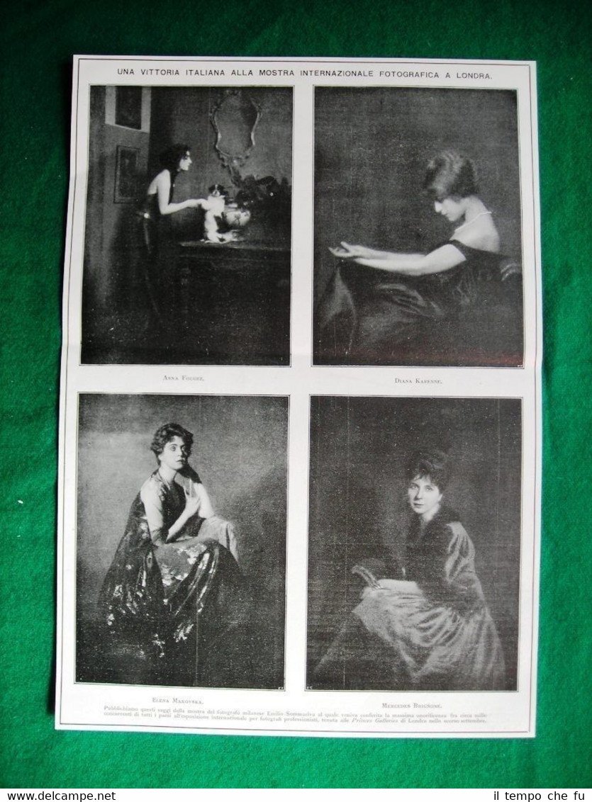 Nel 1922 mostra internazionale fotografica Londra Fougez A. Selva G. … | Immagine principale