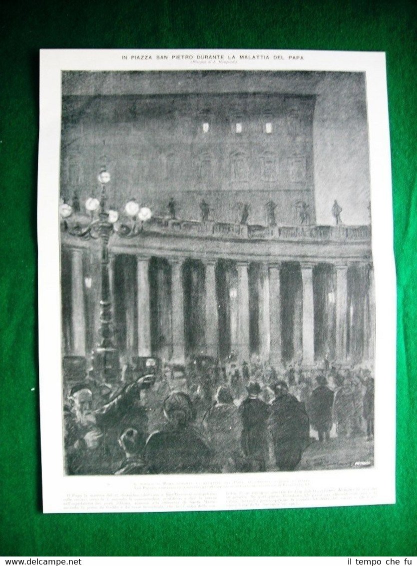 Nel 1922 Piazza San Pietro malattia Papa Benedetto XV G. …