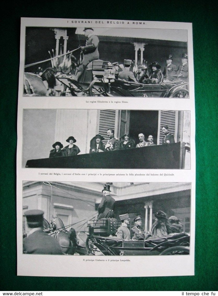 Nel 1922 Roma Reg. Elisabetta e Elena Princ. Umberto e …