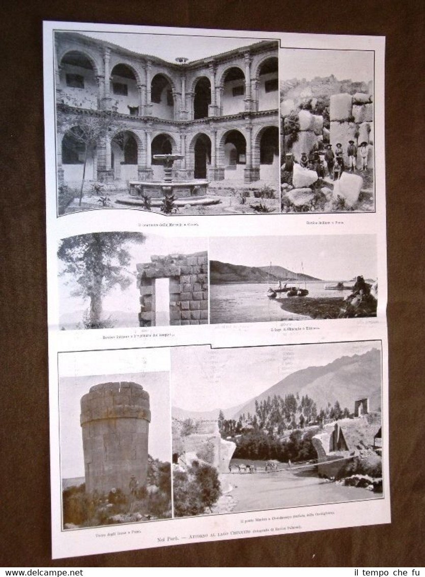 Nel Perù nel 1907 Attorno al Lago Chucuito Cuzco Puno …
