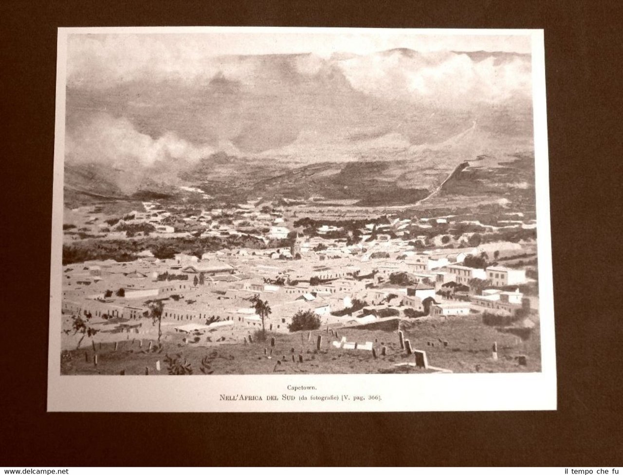 Nell'Africa del sud nel 1899 Capetown o Città del Capo …