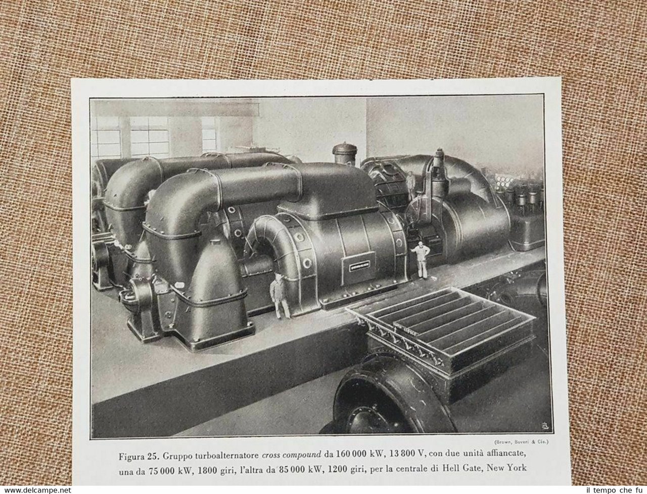 Nella Centrale di Hell Gate di New York nel 1934 …